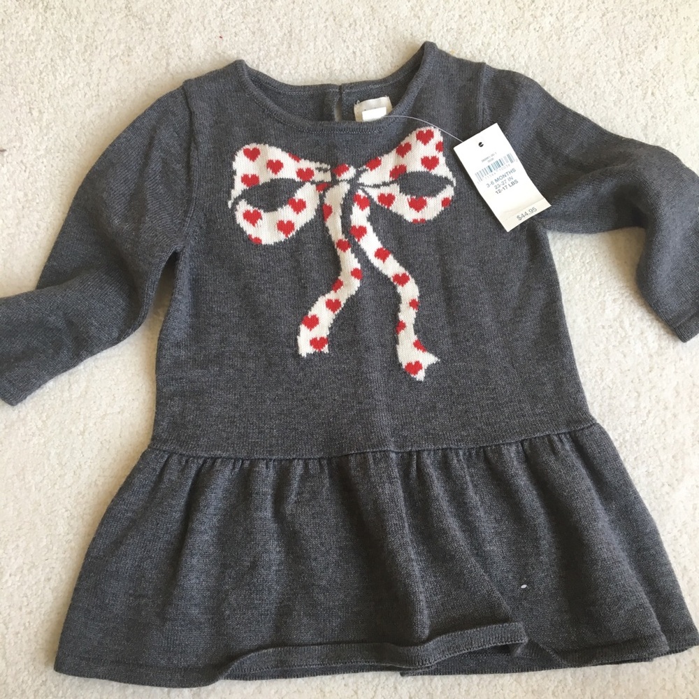 BabyGap sweater dress NWT
